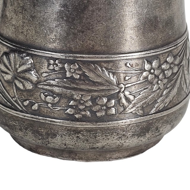 Silver Meriden Aesthetic Movement Silver Plate Creamer 4.375" For Sale - Image 8 of 8