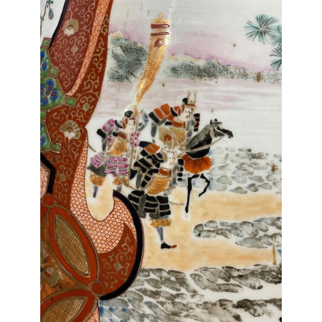 Japanese Kutani Vases, 19th Century, Set of 2 For Sale - Image 6 of 16