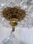 Brass Vintage Hollywood Regency Neoclassical Brass Tiered Crystal Basket Chandelier For Sale - Image 8 of 8