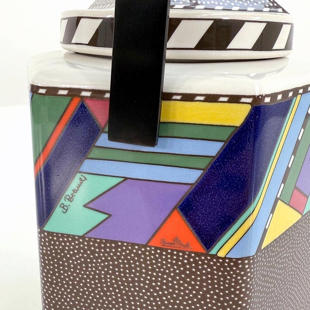 Ceramic Scenario Metropol Teapot by Barbara Brenner for Rosenthal Studio Line, 1990s For Sale - Image 7 of 10