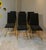 Suede and Gilded Steel Chairs, Italy, 1970s, Set of 6 For Sale - Image 17 of 18