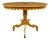19th Century Swedish Oval Burr Birch Occasional Table, 1870 For Sale