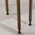 19th Century France Red Brass Nesting Table For Sale - Image 11 of 11