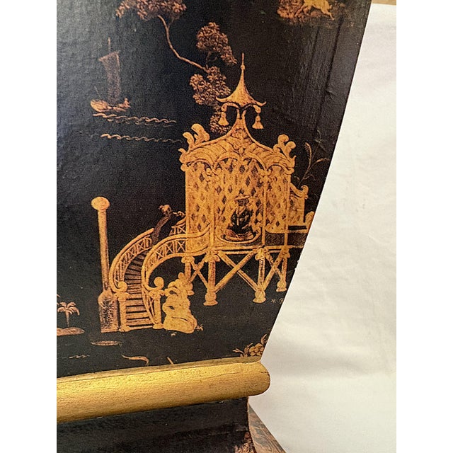Vintage Chinoiserie Cache Pot For Sale - Image 11 of 11