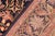 Textile Art Nouveau Inspired 1990's Pak-Persian Blue/Rust Wool Rug - 6'0'' X 9'1'' For Sale - Image 7 of 9