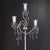 Contemporary Fenice Crystal 3 Lights Floor Lamp in Polished Chrome and Glass by Aggiolight For Sale - Image 3 of 7