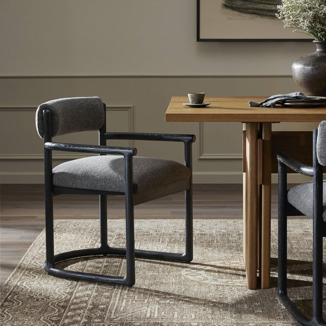 Contemporary Four Hands Clarice Dining Chair - Thames Ash For Sale - Image 3 of 11