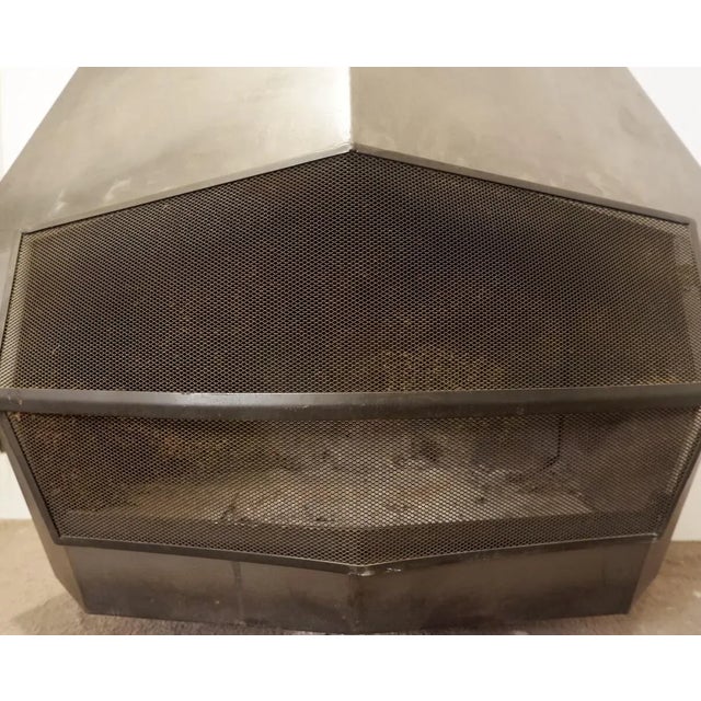 Brutalist Wall-Mounted Fireplace from Don Bar, 1970s For Sale - Image 3 of 9