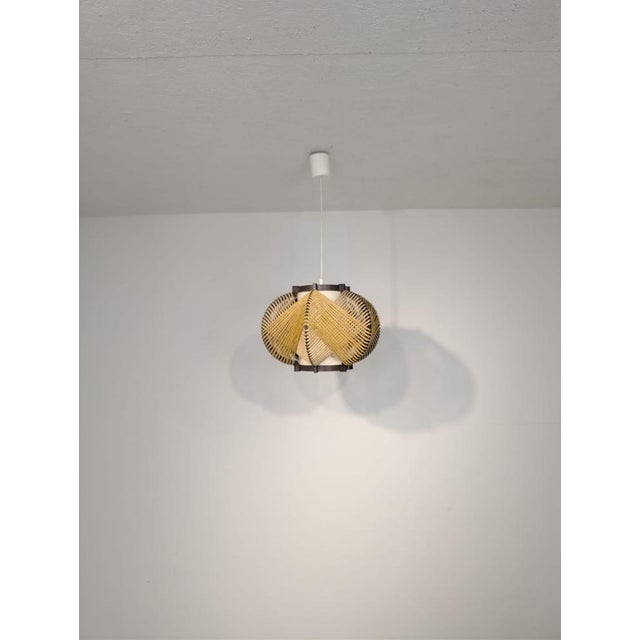 Vintage Hanging Lamp by Mk Leuchten, 1970s For Sale - Image 3 of 18