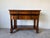 1900 - 1909 Antique Empire Style Console Table With Carved Paw Feet & Casters For Sale - Image 5 of 17