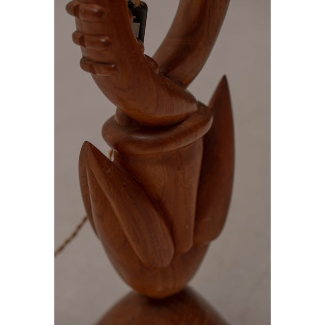 Mid-Century French Sculptural Floor Lamp, 1960s For Sale - Image 3 of 8