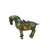 Vintage Chinese Turquoise Blue Flower Cloisonné Enamel Horse Statue For Sale In San Francisco - Image 6 of 12