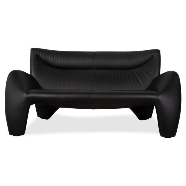 Echnaton Armchairs and 2-Seater Sofa in Leather from Leolux, Set of 3 For Sale - Image 5 of 18
