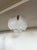 Ceiling Lamp with Frosted Carved Glass Leaves, 1990s For Sale - Image 11 of 14