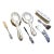 Art Nouveau (7) Piece Sterling Silver Vanity "Necessaire" Ensemble Circa 1894 For Sale