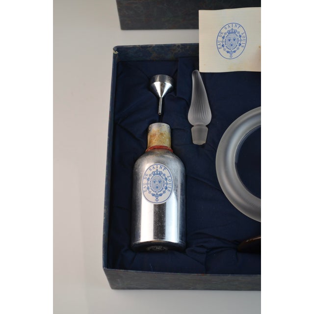 Crystal Perfume Bottle Set from Saint-Louis, France, 1990s For Sale - Image 13 of 15
