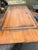 Wood Vintage Country Style Wrought Iron Base Solid Wood Top Dining Table. Made in Italy For Sale - Image 7 of 12