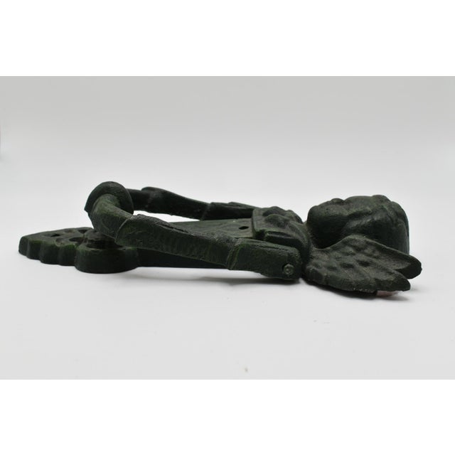 Cast Iron Angel Door Knocker For Sale - Image 4 of 11