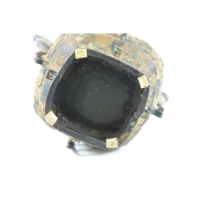 Antique Far East Bronze Urn For Sale - Image 4 of 5