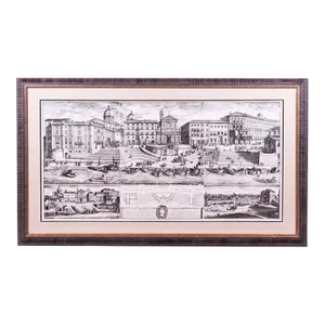 Framed Etching in Manner of Alesandro Specchi