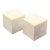 Eq3 Solid Marble Cube Bookends – Set of 2 For Sale