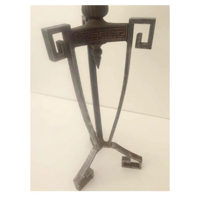 Mexican Pair of 1970s Hand Crafted Table Lamps After Arturo Pani For Sale - Image 3 of 5