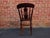 Brown English Victorian Elm Fiddleback Kitchen/Dining Chair 1860 For Sale - Image 8 of 9