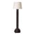 1940s Heavy French Carved Wood Floor Lamp in the Style of Charles Dudouyt For Sale