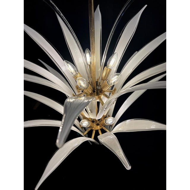 Vintage Chandelier by Vistosi Palms, 1970 For Sale - Image 6 of 16