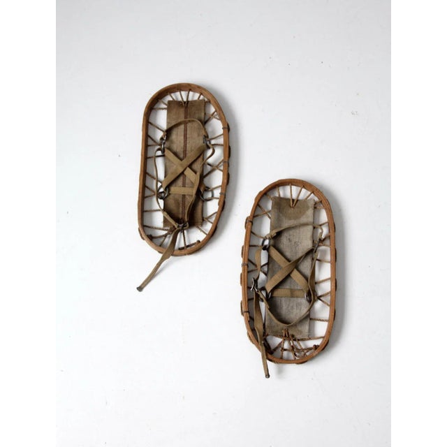 1940s 1940s Snowshoes Pair For Sale - Image 5 of 13