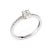 This is part of Chairish’s Fine Jewelry assortment. Stylish diamond engagement ring crafted in 14 karat white gold....