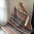 Late 20th Century Vintage Abstract Stripe Gerald Johnson Hand Loomed Rug For Sale - Image 5 of 7