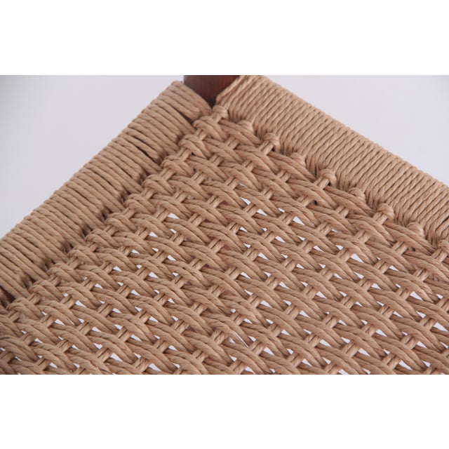 Danish Dining Chairs in Teak with Wickerwork Seats, 1960s, Set of 6 For Sale - Image 15 of 17