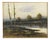 Júlio Ramos, River Landscape, Oil Painting For Sale