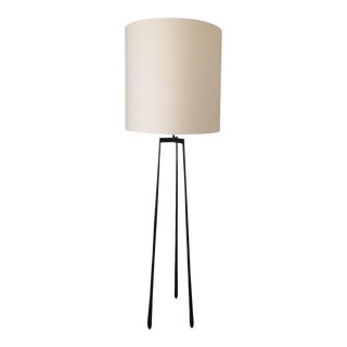 Late 20th Century Original Christian Liaigre Liseron Bronze Standing Lamp For Sale