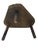 Early 20th Century Primitive Hand-Worn Wooden Milking Stool For Sale In Cincinnati - Image 6 of 12