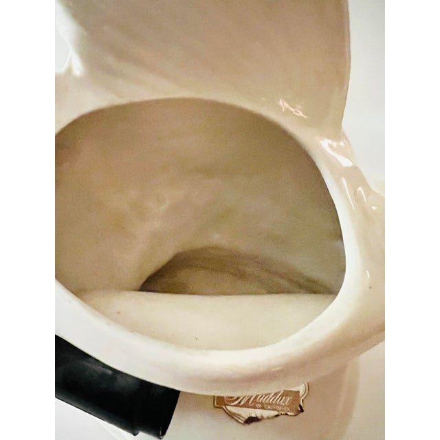 Vintage Swan Tv Lamp With Planter | Chairish