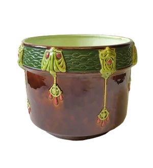 Austrian Art Nouveau Cachepot, 1900s