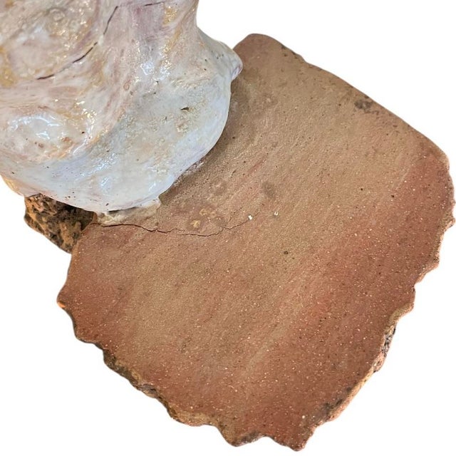 Brown Late 20th Century Large Figural Studio Pottery Stoneware Sculpture For Sale - Image 8 of 8