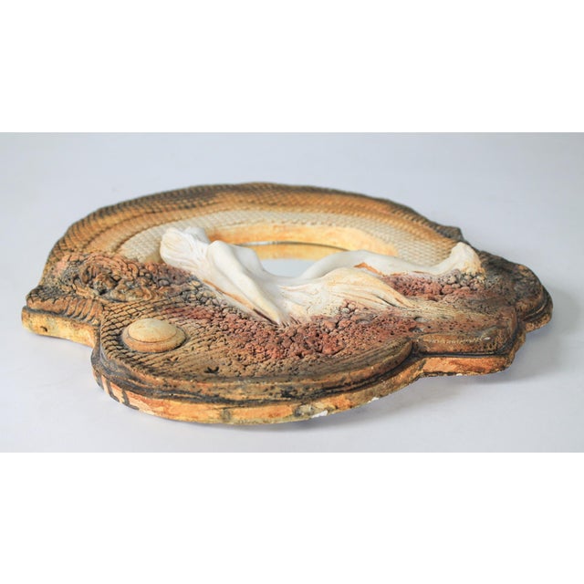 Late 20th Century Vintage Marc Sijan Figurative Wall Mirror For Sale - Image 5 of 11