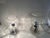 Clear Glass Membrane Lamps attributed to Toni Zuccheri for Veart, Murano, 1960s, Set of 2 For Sale - Image 6 of 15