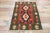 Textile Vintage Persian Shiraz Kilim Rug - 02'00 X 02'11 For Sale - Image 7 of 9