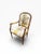 1990s Ethan Allen French Provincial Louis XV Style Armchair With Floral Upholstery For Sale In Boston - Image 6 of 16