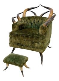 Example of Cabin Chair and Ottoman Sets
