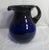 Mid 20th Century Vintage Cobalt Blue Blown Glass Water Pitcher For Sale - Image 5 of 15