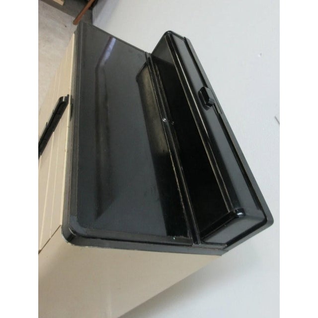 Art Deco 1940s Art Deco Dental Cabinet Industrial Medical Chest Dresser Tan 10 Drawer For Sale - Image 3 of 12