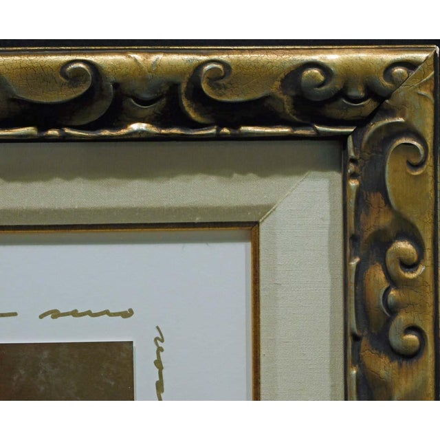 Impressionist Luis Sottil "Spring in Blue" Hand Signed Original Natuaralismo Custom Framed For Sale - Image 3 of 4