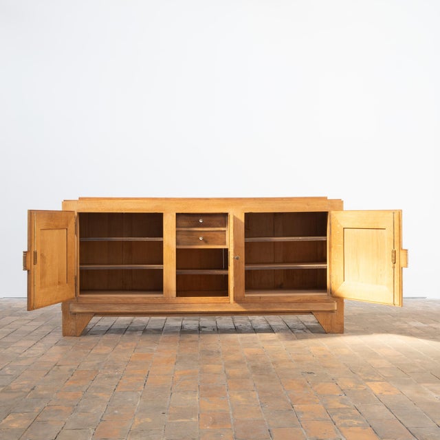Sideboard in the style of Charles Dudouyt, 1940s For Sale - Image 4 of 10