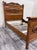 Late 19th Century Antique Full Size Victorian Eastlake Carved Floral Acanthus Scrollwork Bed For Sale - Image 5 of 13