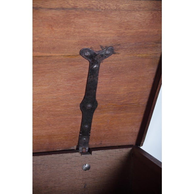 Antique Baroque Oak Chest, 1750s For Sale - Image 18 of 18